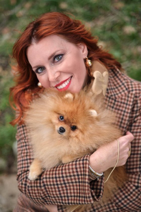 Michela owner and founder of Mickyliscious, taken in Trieste