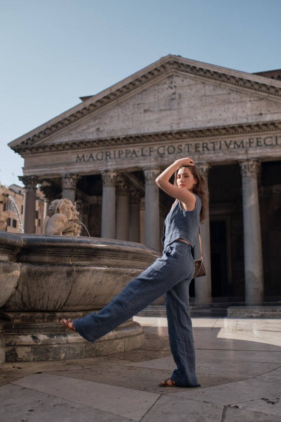 Lifestyle and Fashion photos in Rome for Filippa Shop brand