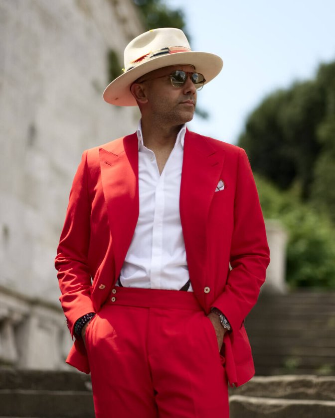 Jason from Style by Sarai photographer in Florence attending Pitti Immagine Uomo
