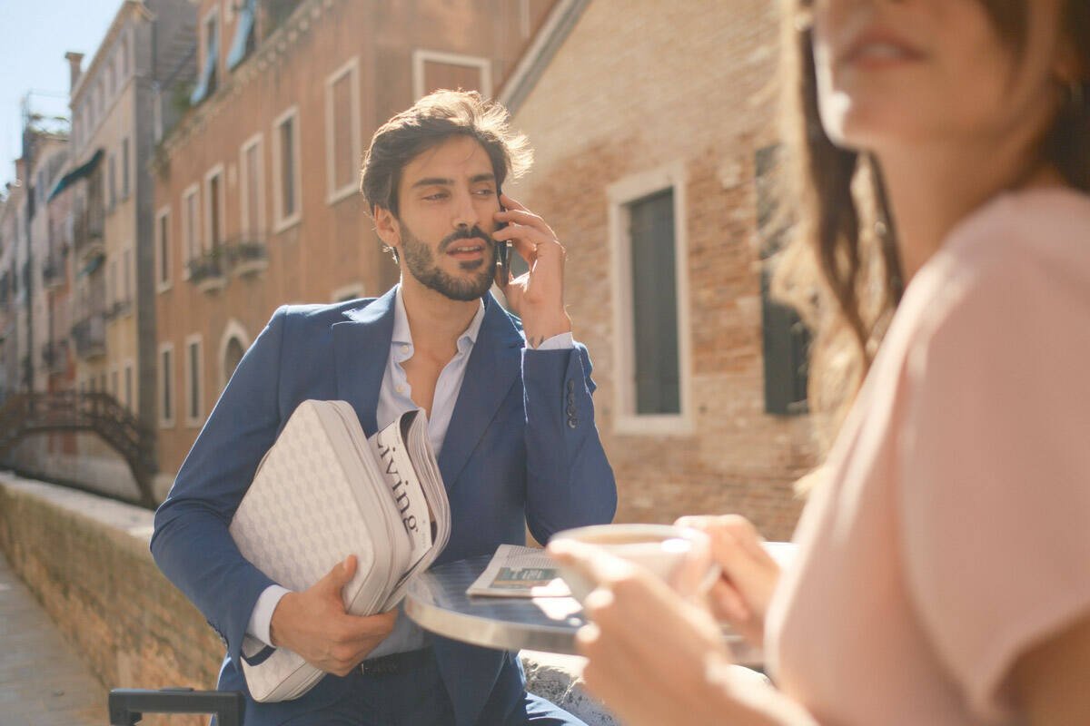 Lifestyle Shooting in Venice, Italy for Vonto Bags