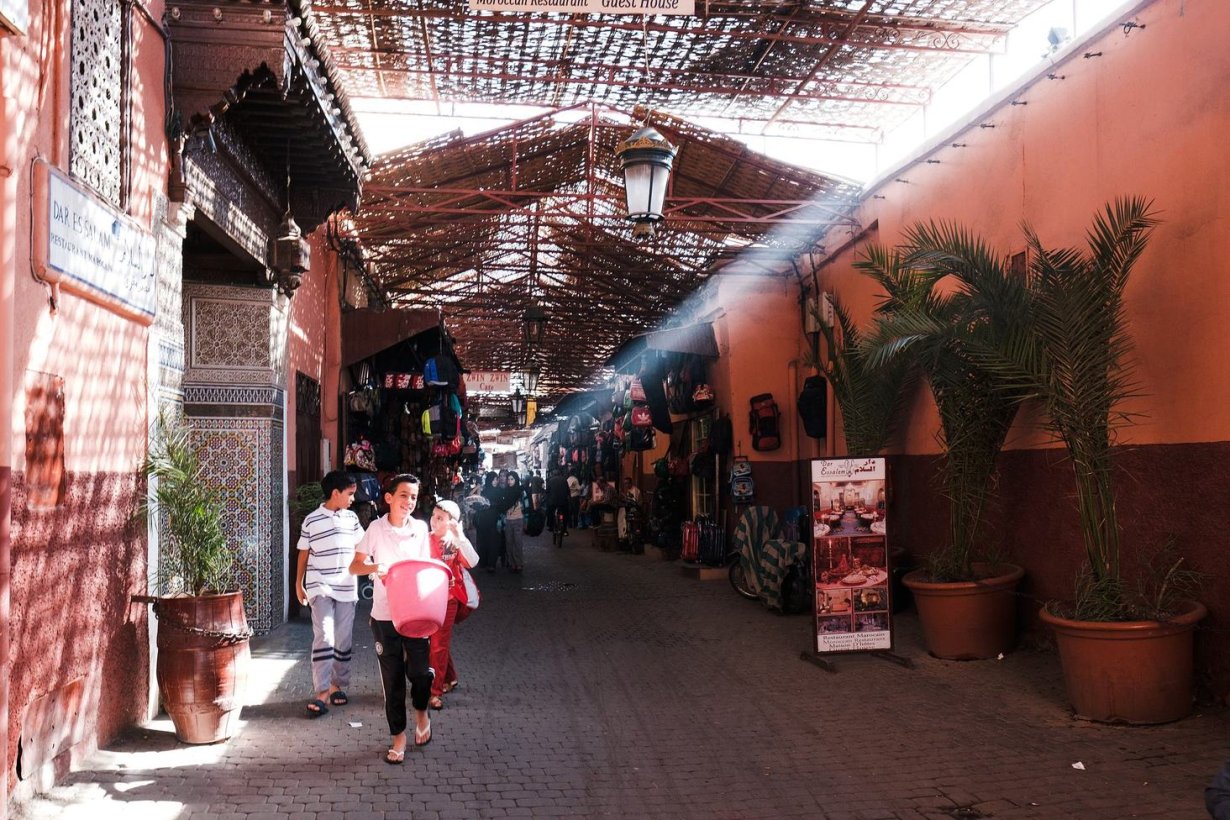 marrakech on the street