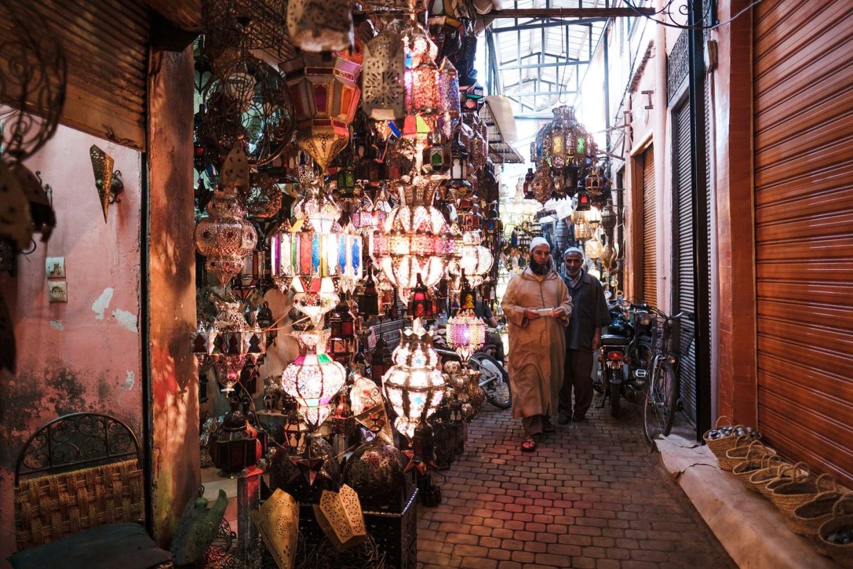marrakech on the street
