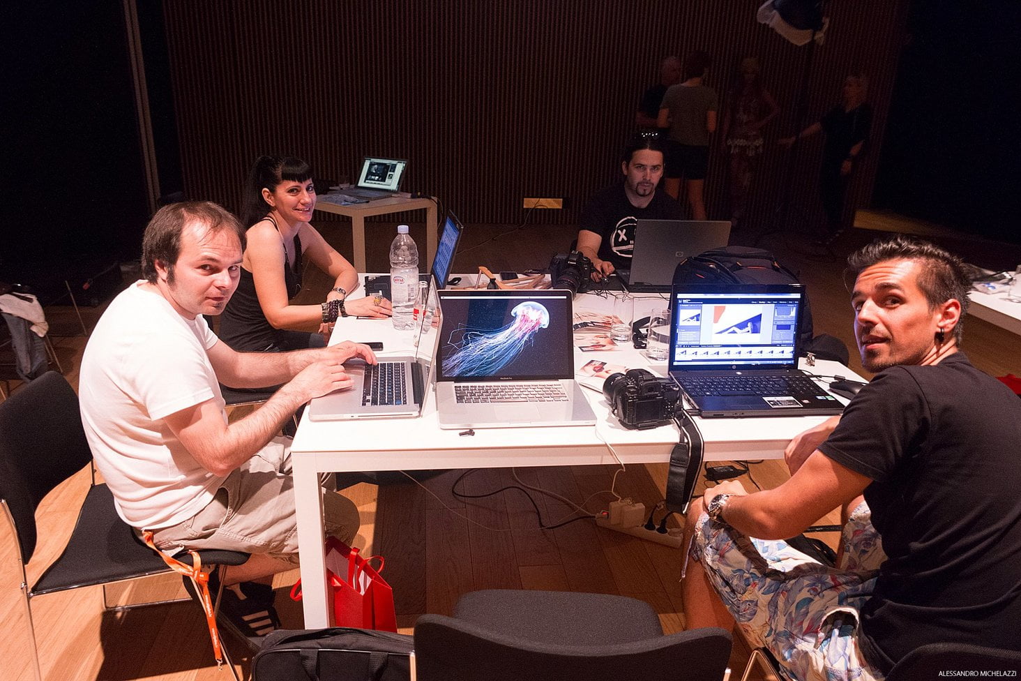 backstage photos from the workshop with Micheal David Adams Rovinj Croatia