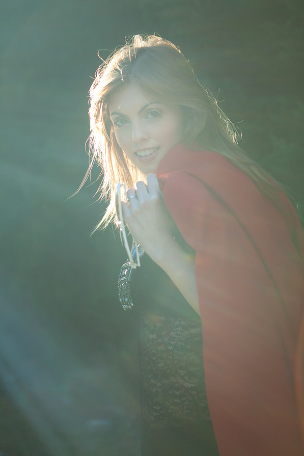 Portrait photo with VSCO processing