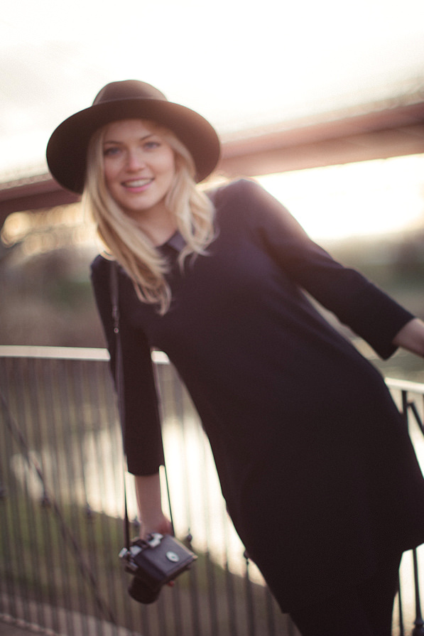 Portrait photo with old Pentax vintage lens
