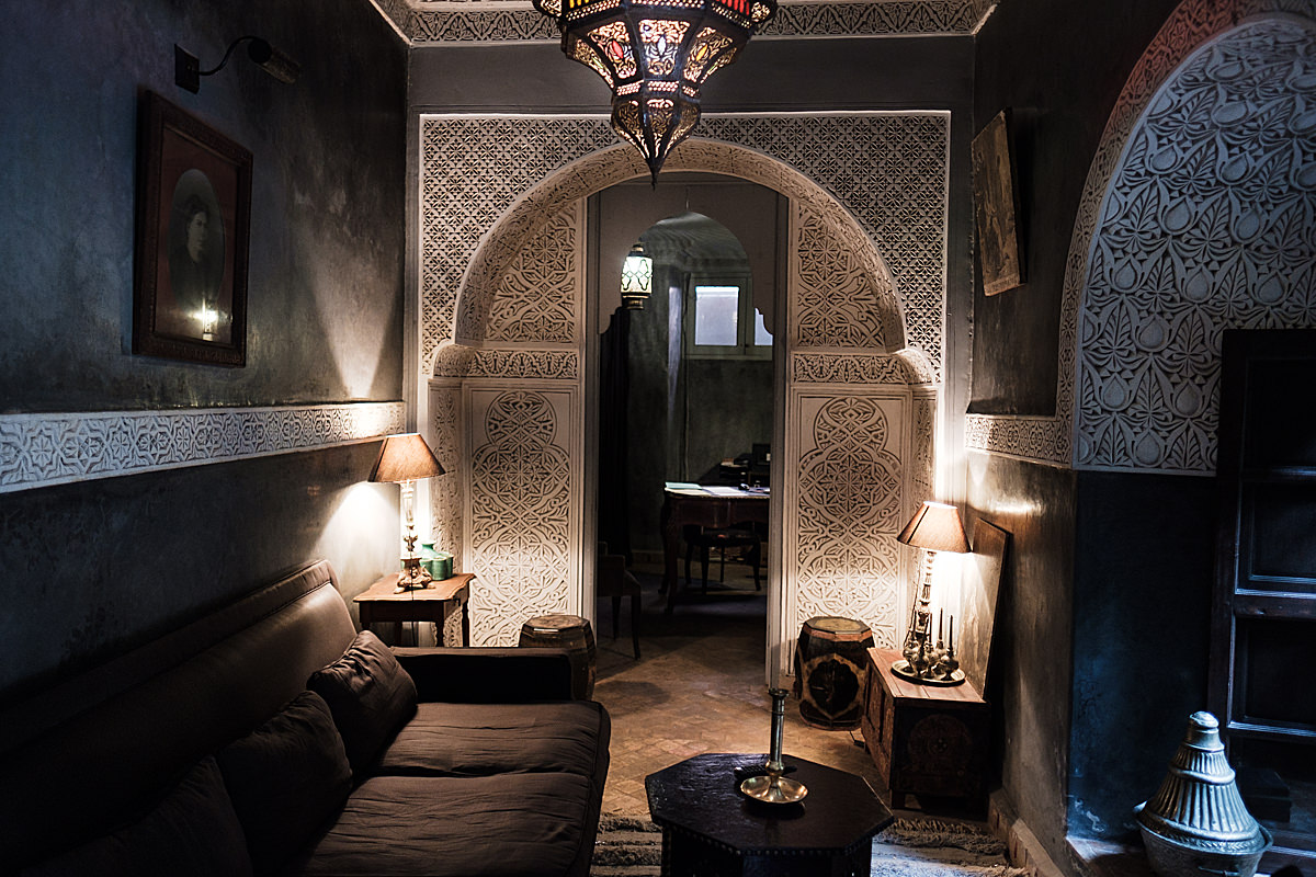 marrakech colors riad details