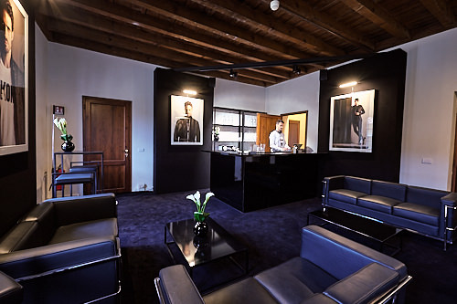 Karl Lagerfeld stand 93 Pitti Immagine Uomo Karl Lagerfeld stand 93 Pitti Immagine Uomo