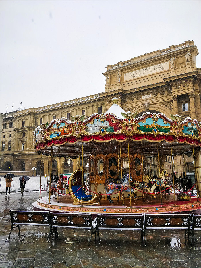 Florence under the snow photo reportage with OnePlus 5t Florence under the snow photo reportage with OnePlus 5t