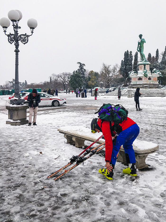 Florence under the snow photo reportage with OnePlus 5t Florence under the snow photo reportage with OnePlus 5t