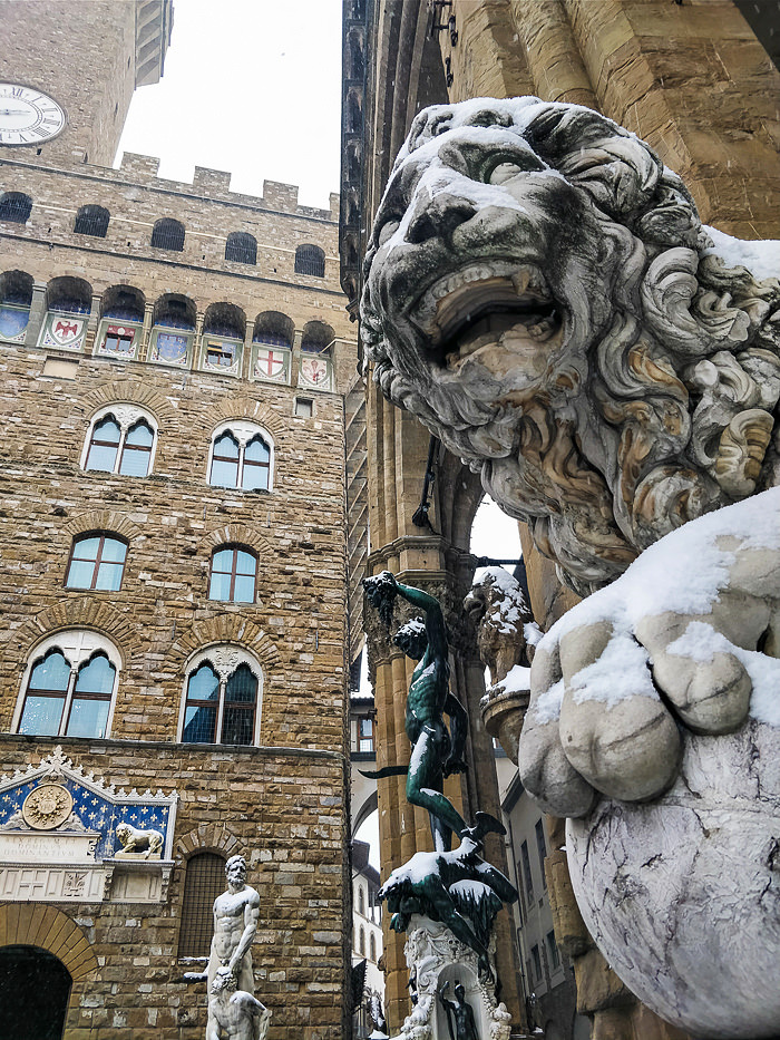 Florence under the snow photo reportage with OnePlus 5t Florence under the snow photo reportage with OnePlus 5t