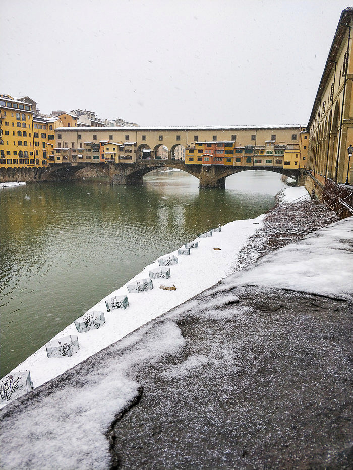 Florence under the snow photo reportage with OnePlus 5t Florence under the snow photo reportage with OnePlus 5t