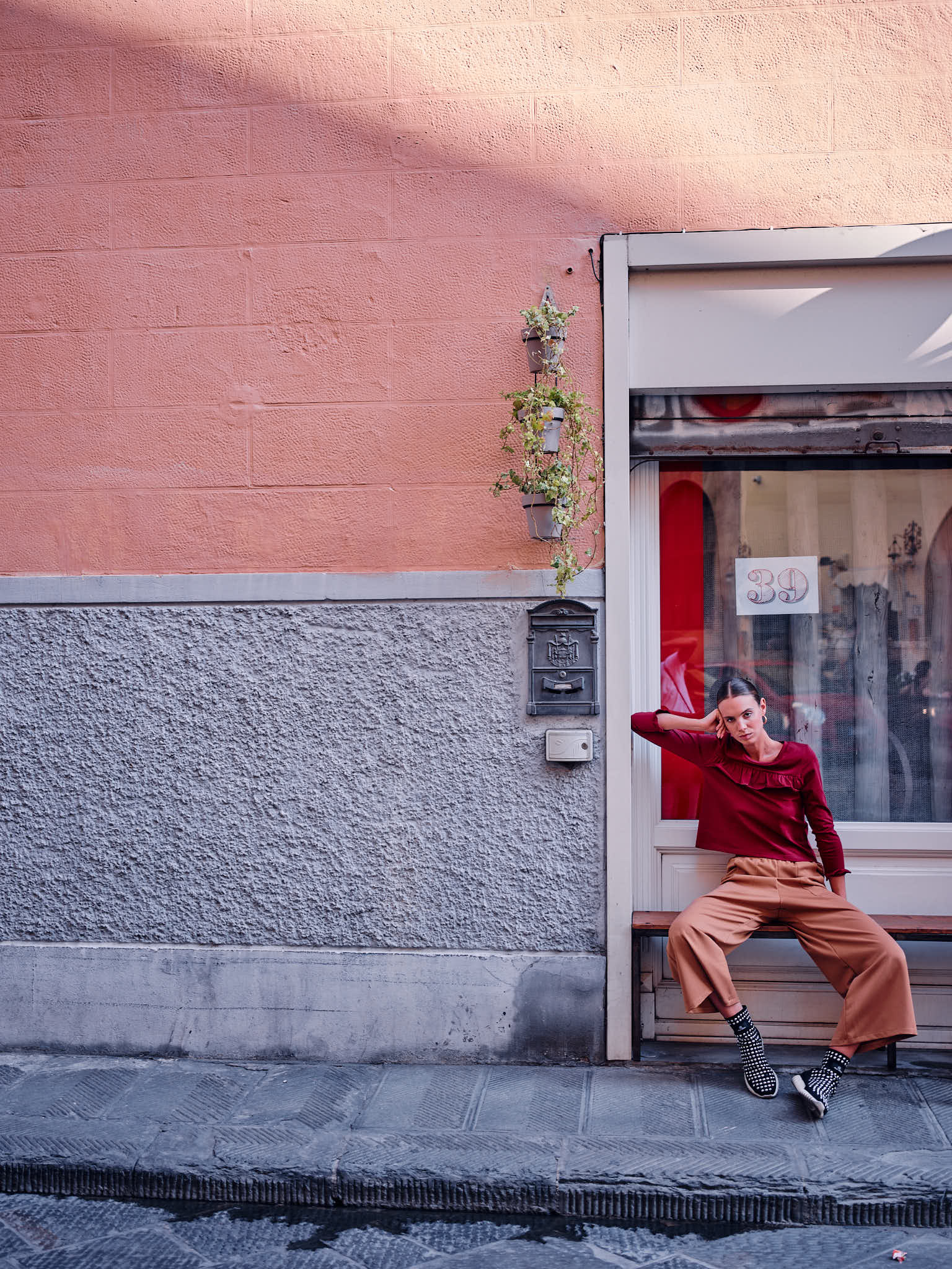 Fashion in the streets of Florence, Italian Photographer