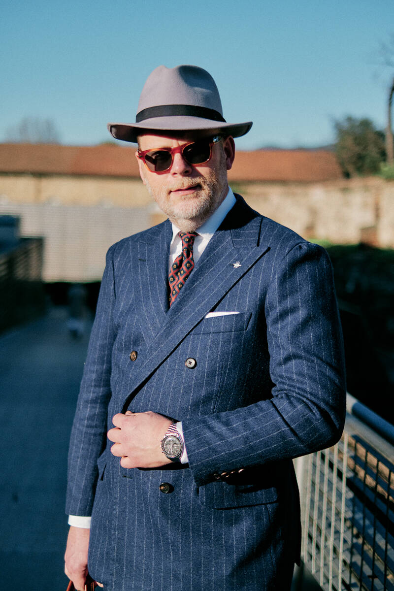 Pitti Uomo 103 edition in Florence, January 2023: Amidè Stevans
